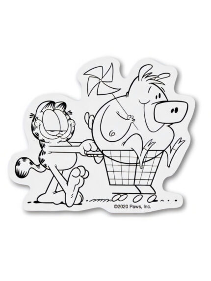 Shopping – Garfield Official Sticker