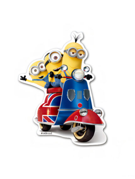 Scooter Ride – Minion Official Sticker