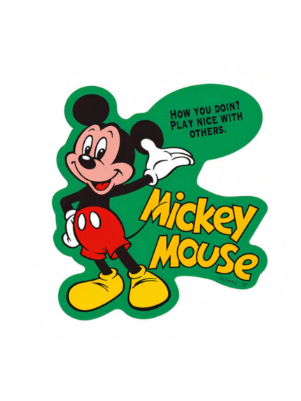 Play Nice – Mickey Mouse Official Sticker