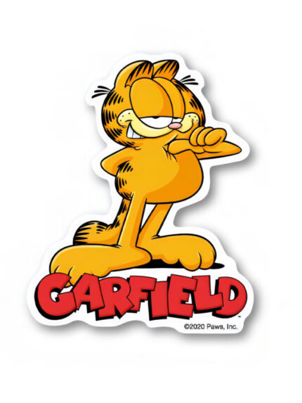 Attitude – Garfield Official Sticker