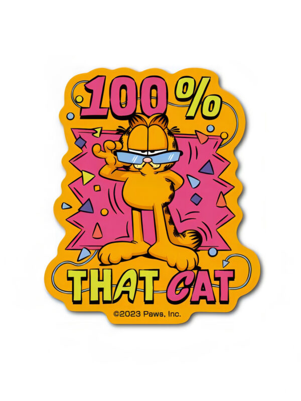 100% – Garfield Official Sticker