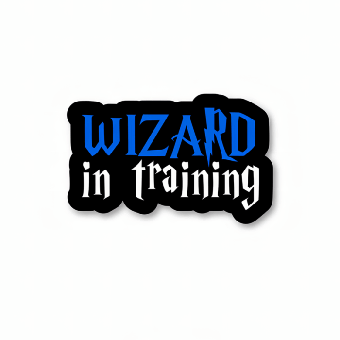 Wizard in training – Harry Potter Official Sticker