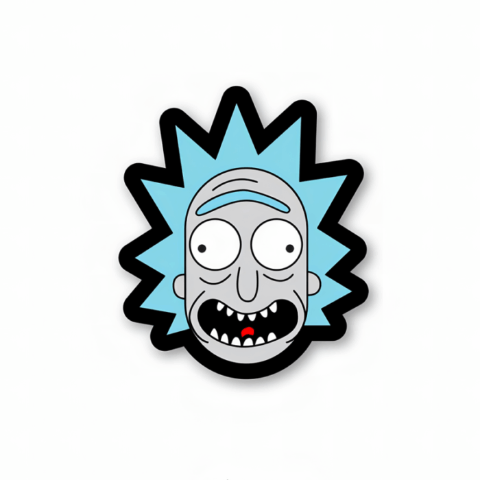 Rick – Rick And Morty Official Sticker