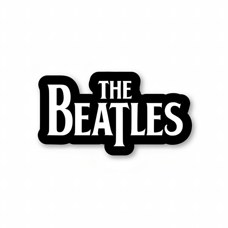 The Beatles band Sticker