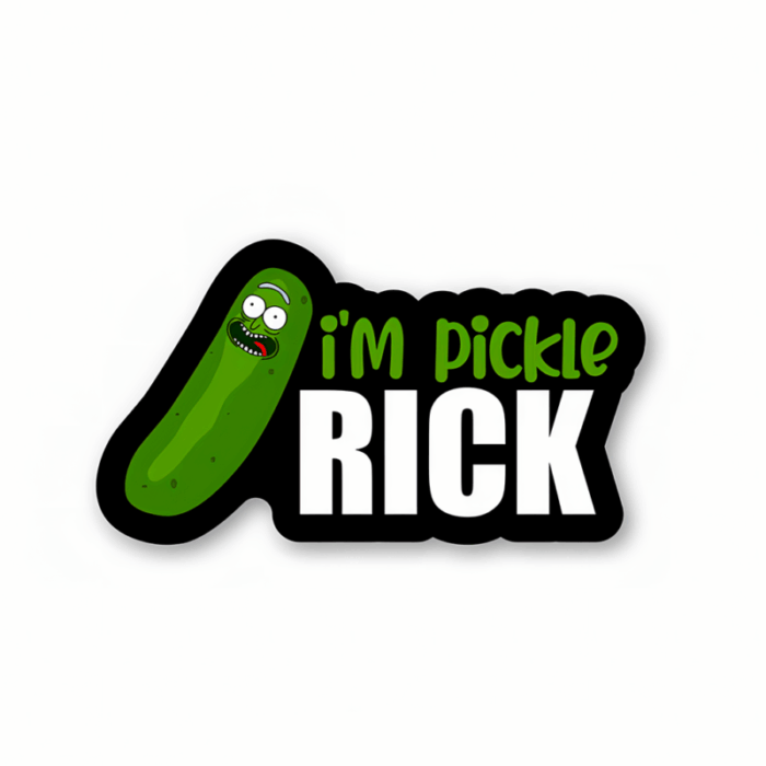 I’m pickle Rick – Rick And Morty Official Sticker