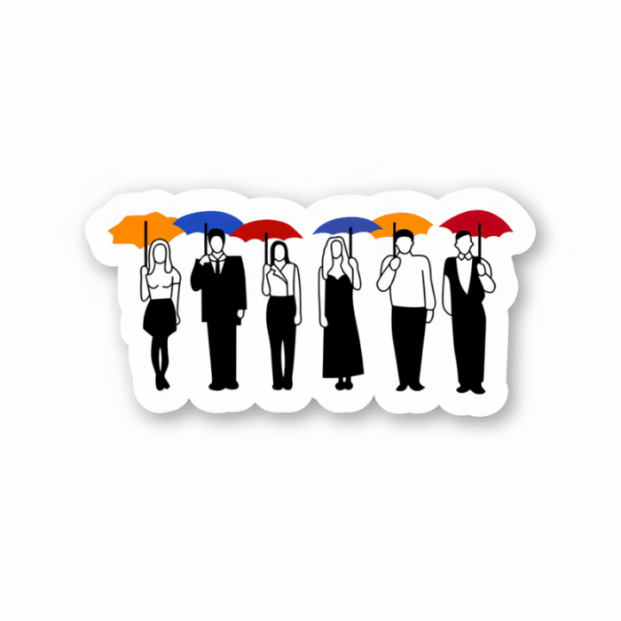 F.R.I.E.N.D.S – Friends Official Sticker