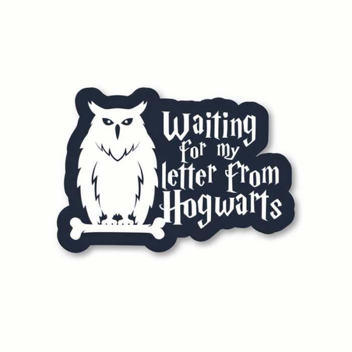 Waiting for my letter from Hogwarts – Harry Potter Official Sticker