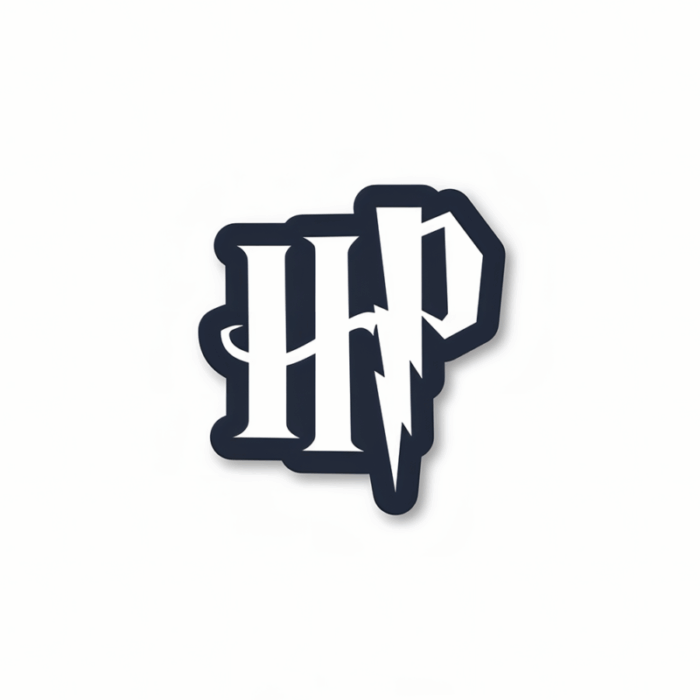 Harry Potter Abbreviation HP – Harry Potter Official Sticker