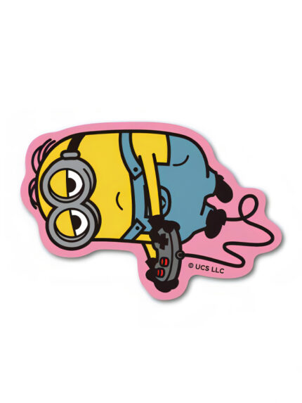Playing video game – Minion Official Sticker