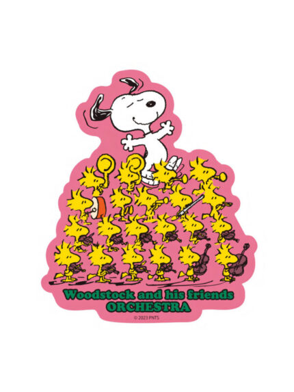 Woodstock and his Friends – Peanuts Official Sticker