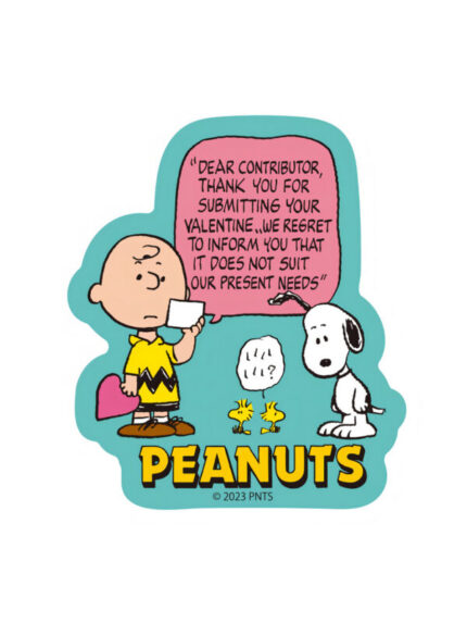 Rejection – Peanuts Official Sticker