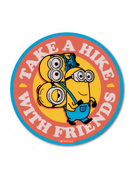 Take a hike with friends – Minion Official Sticker