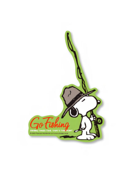 Go Fishing – Peanuts Official Sticker