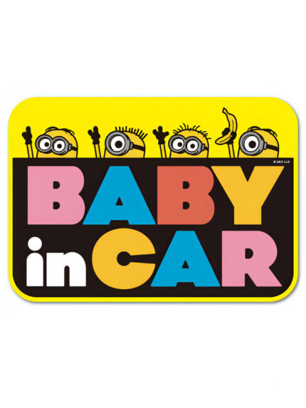 Baby in Car – Minion Official Sticker