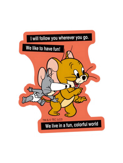 Colorful World – Tom and Jerry Official Sticker