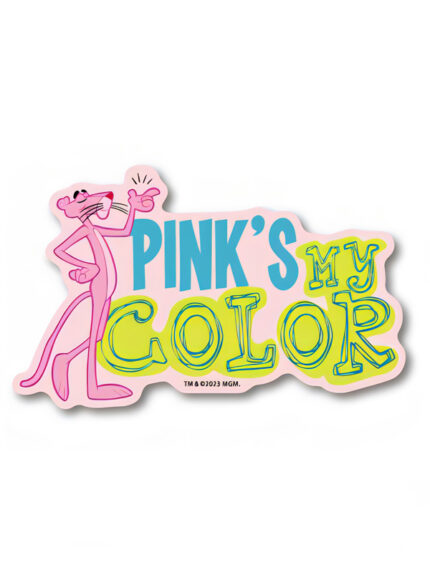 Pink’s my color – Pink Panther Official Sticker