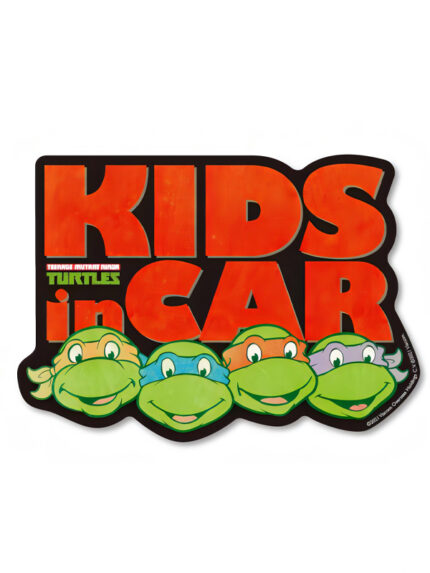 Kids in Car – Teenage Mutant Ninja Turtles Official Sticker