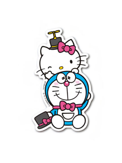 Close Friends – Doraemon & Hello Kitty Official Sticker