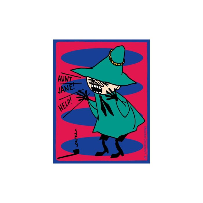 Character Sticker MOOMIN Snufkin Help