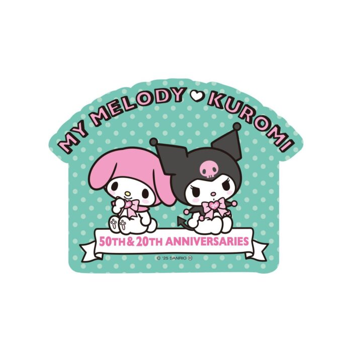 Character Sticker My Melody 50th Kuromi 20th Anniversary Dot
