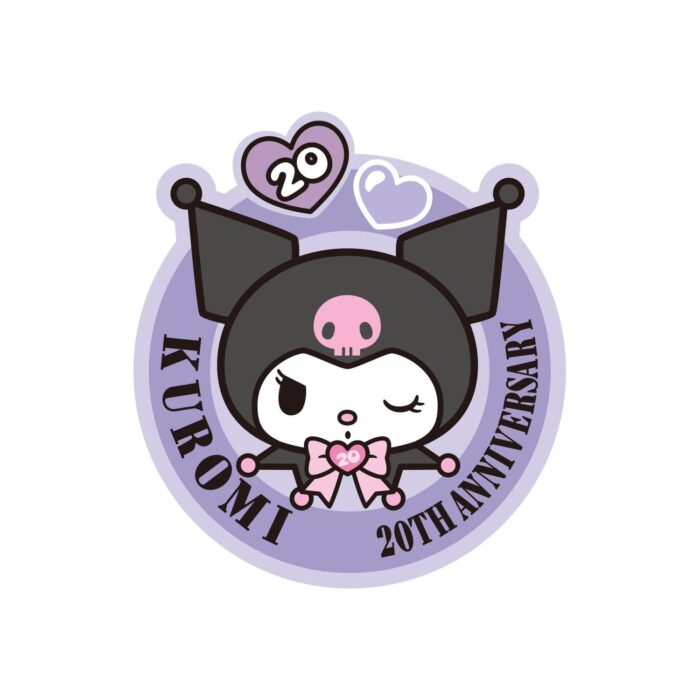 Character Sticker My Melody 50th Kuromi 20th Anniversary Kuromi