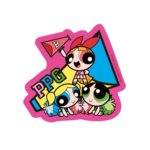Character Sticker Powerpuff Girls Cheer Pink