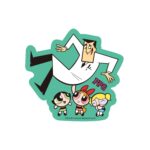 Character Sticker Powerpuff Girls Green