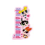 Character Sticker Powerpuff Girls Heart Pink