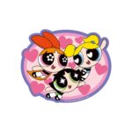Character Sticker Powerpuff Girls Nakayoshi Heart