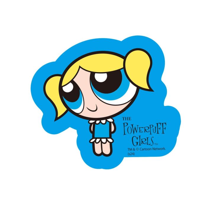 Character Sticker Powerpuff Girls Pajamas Blue