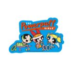 Character Sticker Powerpuff Girls Tennis Blue