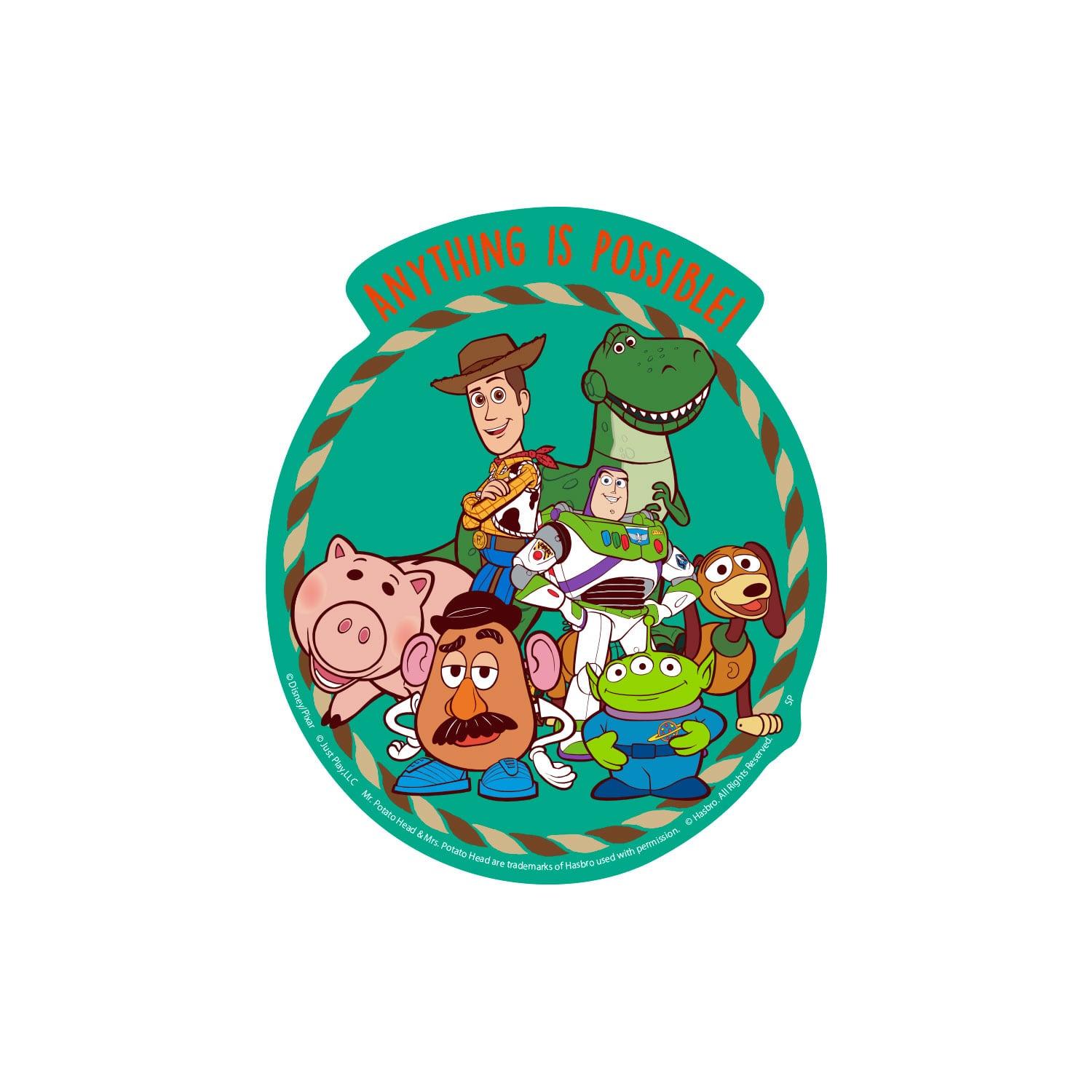 Character Sticker Toy Story Collection Green Character Sticker Toy Story Collection Green