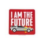 Character Sticker Back To The Future Square