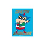 Character Sticker Crayon Shin Chan PoseBL