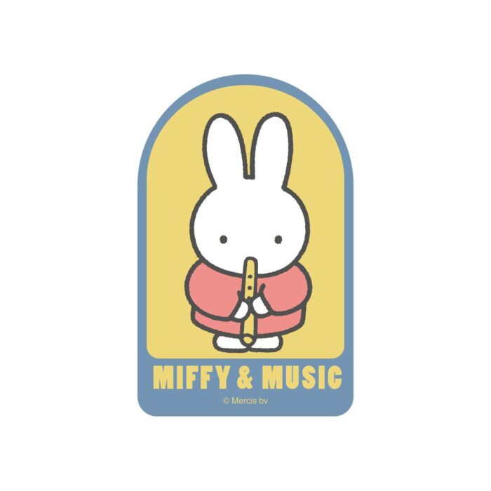 Character Sticker Dick Bruna Miffy Music Whistle