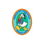 Character Sticker Donald Duck Badge