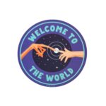 Character Sticker E.T. Circle