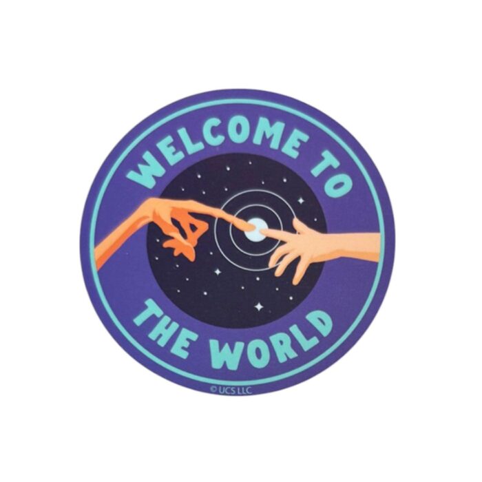 Character Sticker E.T. Circle