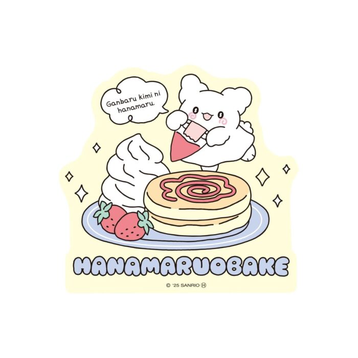 Character Sticker Hanamaru Ghost Pancake