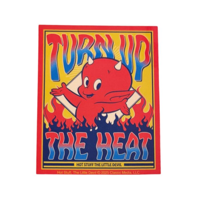 Character Sticker Hot Stuff Square