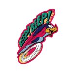 Character Sticker Looney Tunes Running