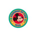 Character Sticker Mickey Mouse Badge
