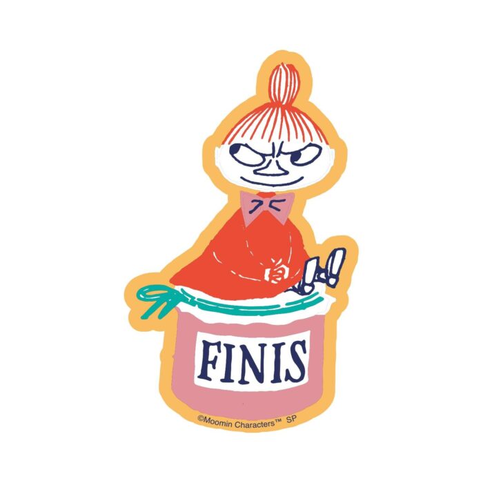 Character Sticker Moomin Little My And Jam