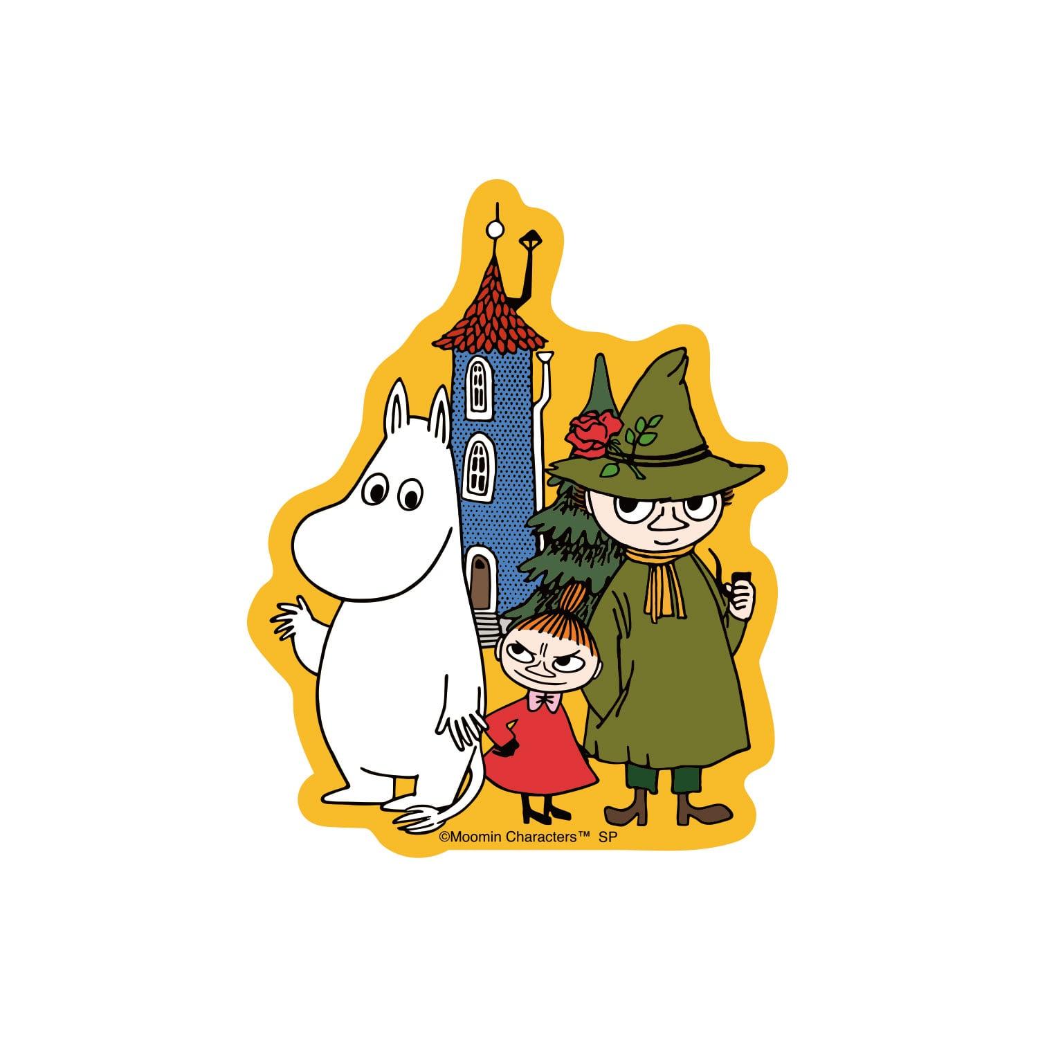 Character Sticker Moomin Moomin Yashiki And Everyone Character Sticker Moomin Moomin Yashiki And Everyone