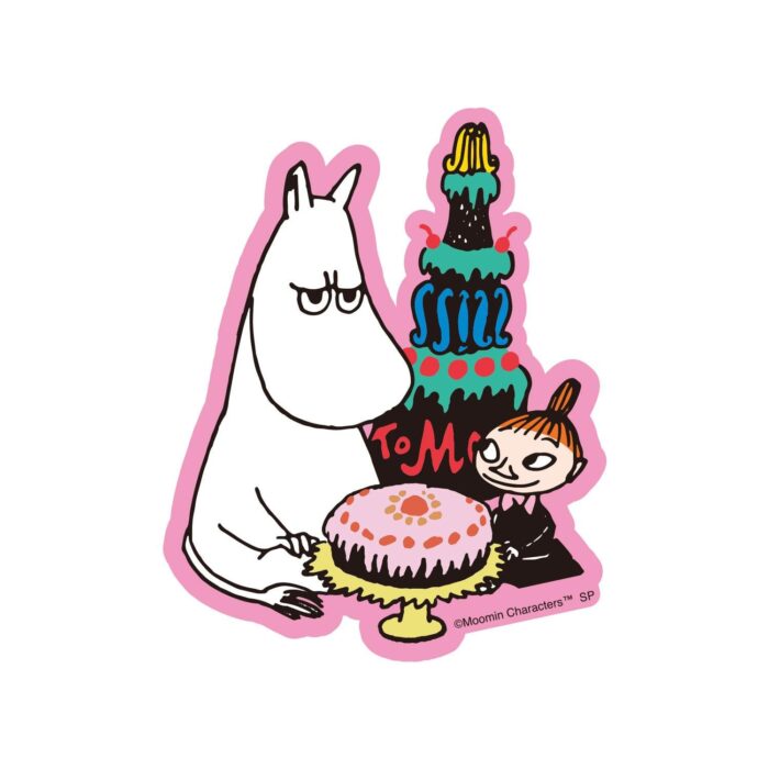 Character Sticker Moomin Cake