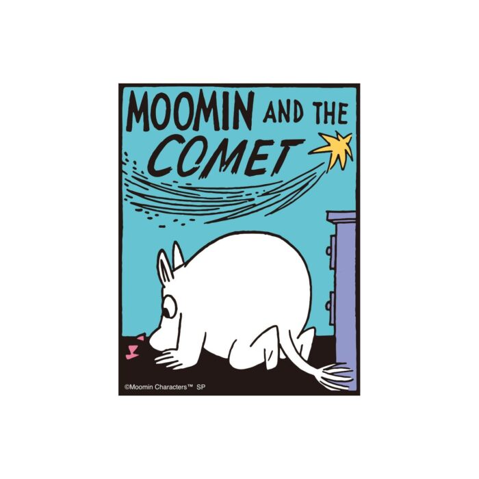 Character Sticker Moomin Squatting