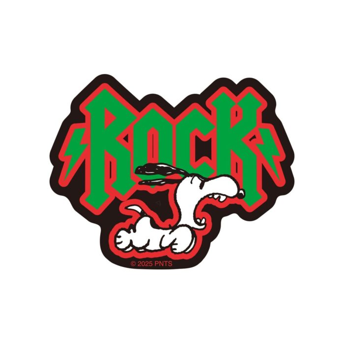 Character Sticker PEANUTS Peanuts Snoopy Rock