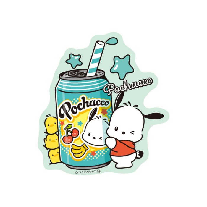Character Sticker Pochacco Juice