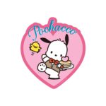Character Sticker Pochacco Heart