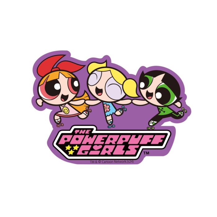 Character Sticker The Powerpuff Girls Roller Skates